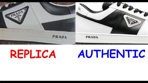 replica svarpe prada uomo|Spotting Fakes: Imitation Prada Shoes .